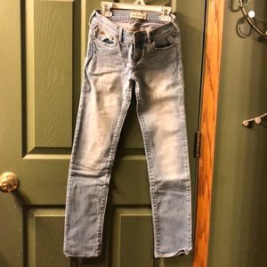 Abercrombie Jeans Girls size 14 stretch